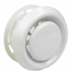 Bouche d'aération réglable pour gaine AluG Ø100