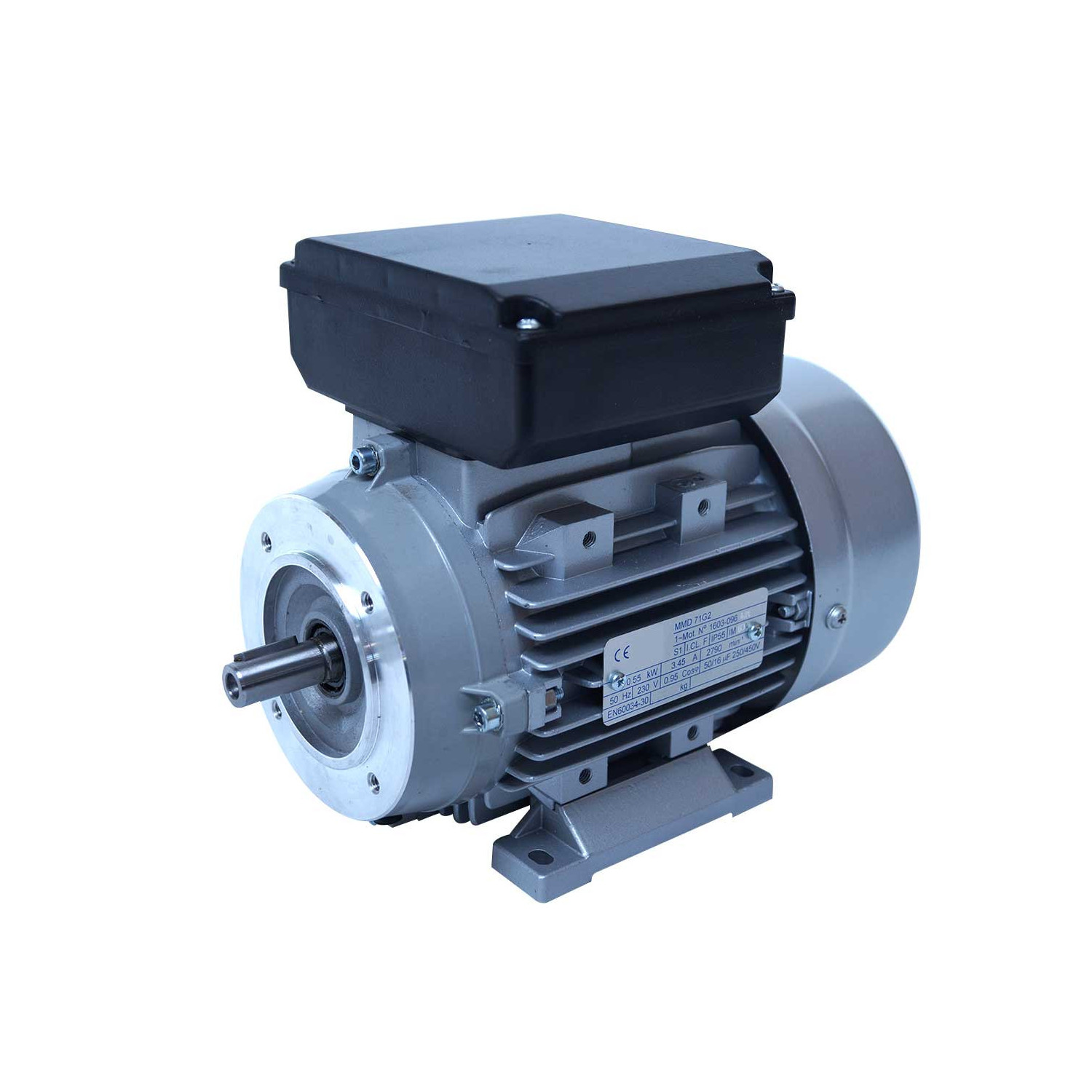 Moteur electrique 220v monophasé 0.25kW, 1500 tr/min, B14