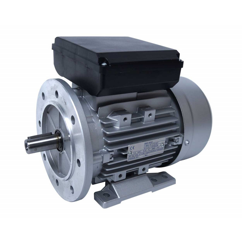 Moteur electrique 220v monophasé 1.5kW, 3000 tr/min, B5