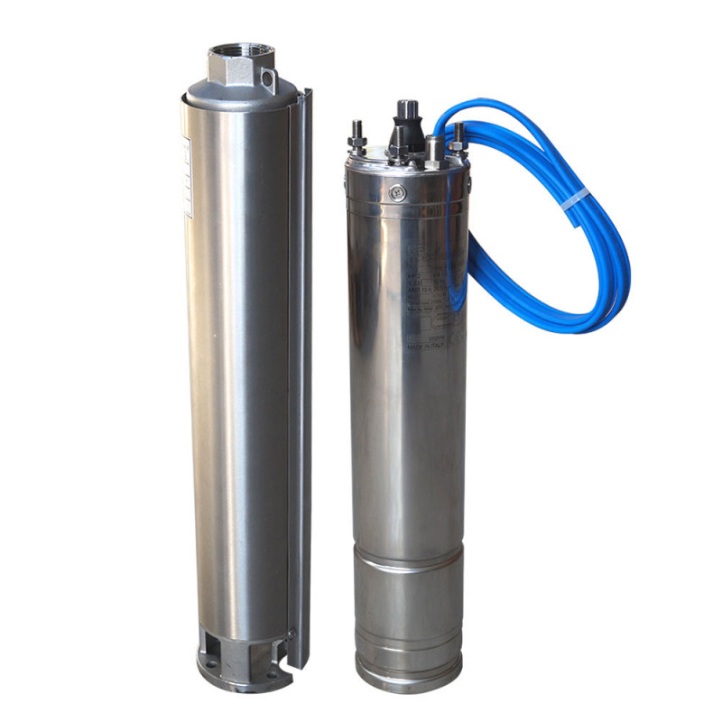 Pompe immergée triphasée 4" - 5.5kW/7.5cv - gros débit