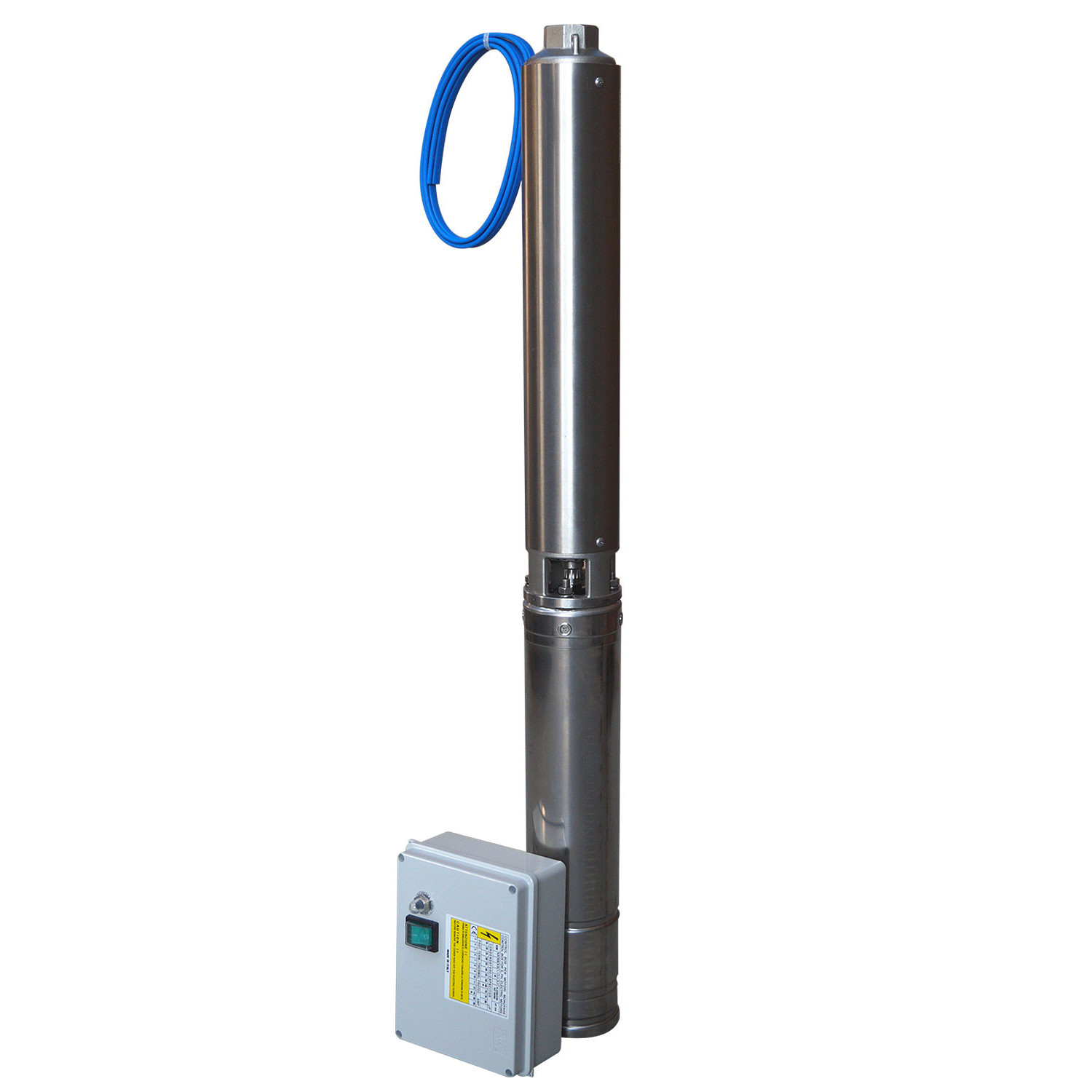 Pompe immergée monophasée 4" 1.1kW/1.5cv - 230V