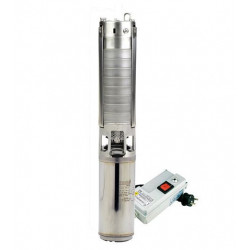 Pompe immergée 4" 0.75Kw/1cv Tur.INOX