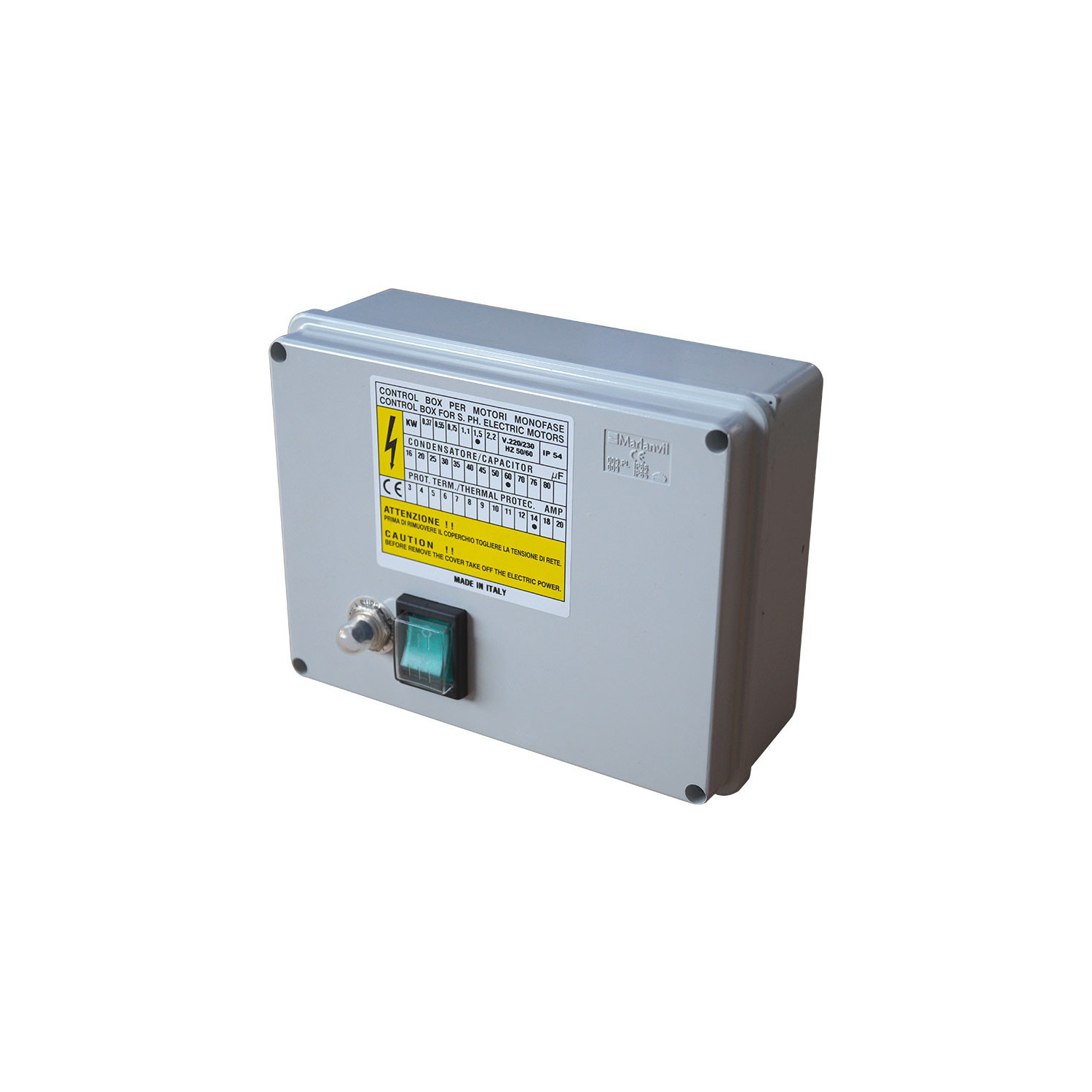 Moteur pour pompe 4" 0.75Kw - 230V