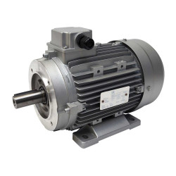 Moteur Électrique Triphasé 230/400v 3kW 1000tr/min Bride B34 Trous taraudés à pattes
