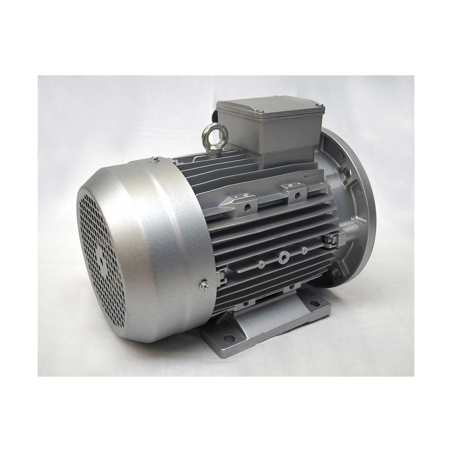 Moteur Électrique Triphasé 230/400v 2.2kW 1000tr/min Bride B35 Trous lisses à pattes