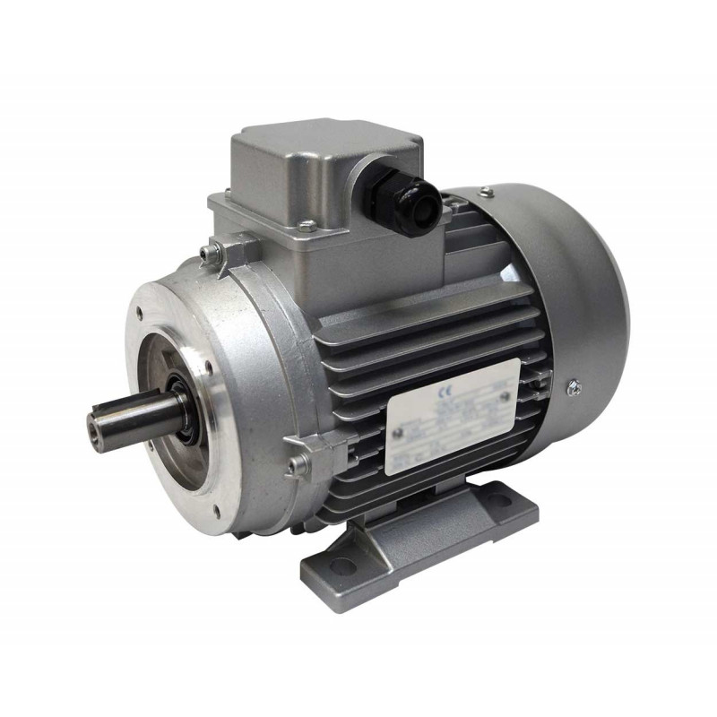 Moteur Électrique Triphasé 230/400v 0.55kW 1500tr/min Bride B34 Trous taraudés à pattes