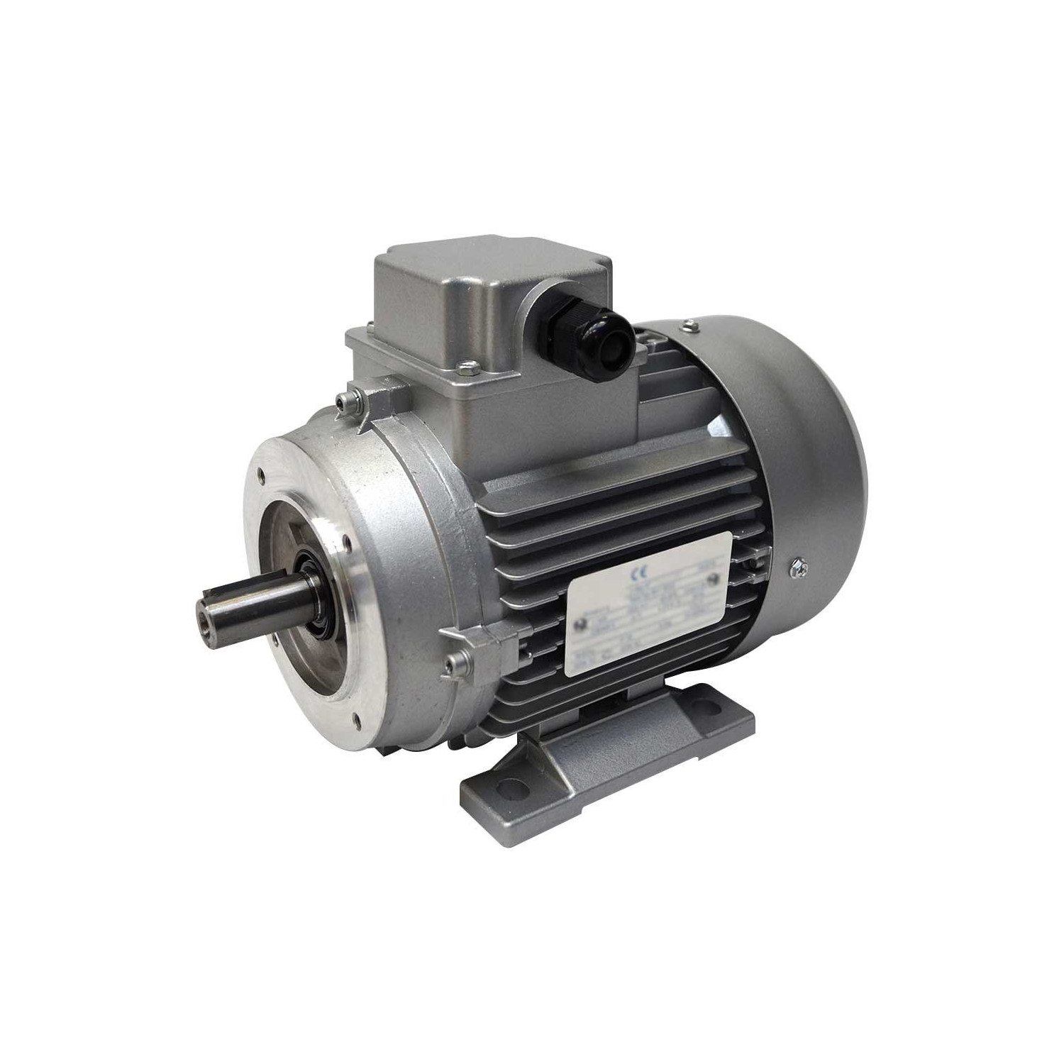 Moteur Électrique Triphasé 230/400v 0.55kW 1500tr/min Bride B34 Trous taraudés à pattes