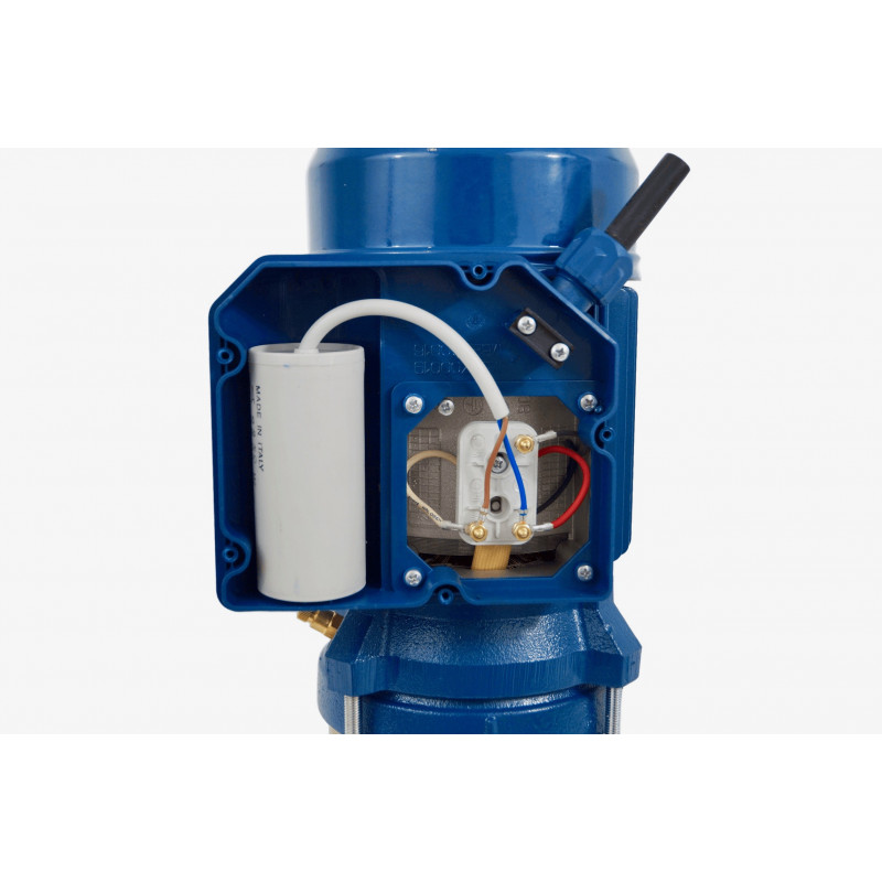 Pompe multicellulaire 230V 1.1Kw/1.5cv vert. "In-Line"