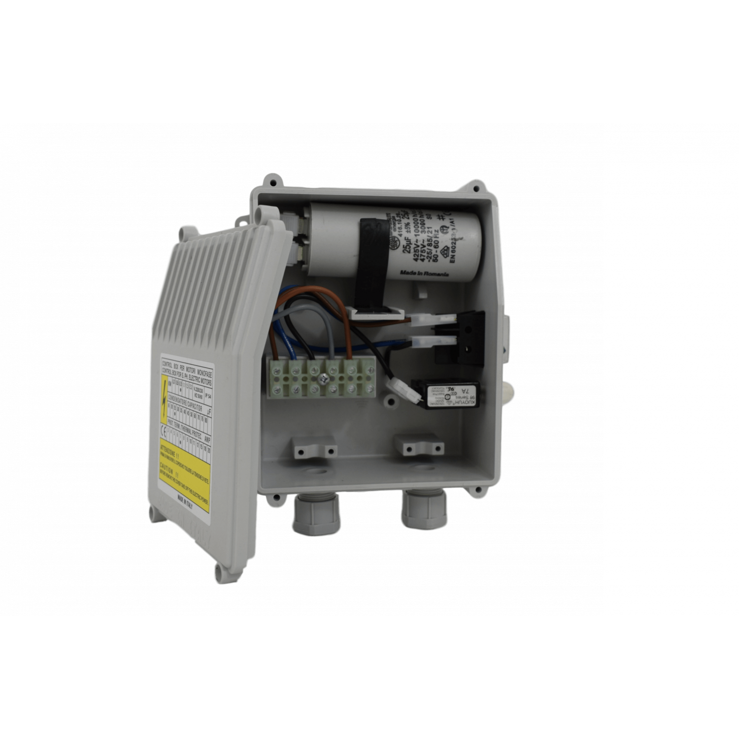 Coffret de démarrage pompe de puit 1.1Kw - 230V