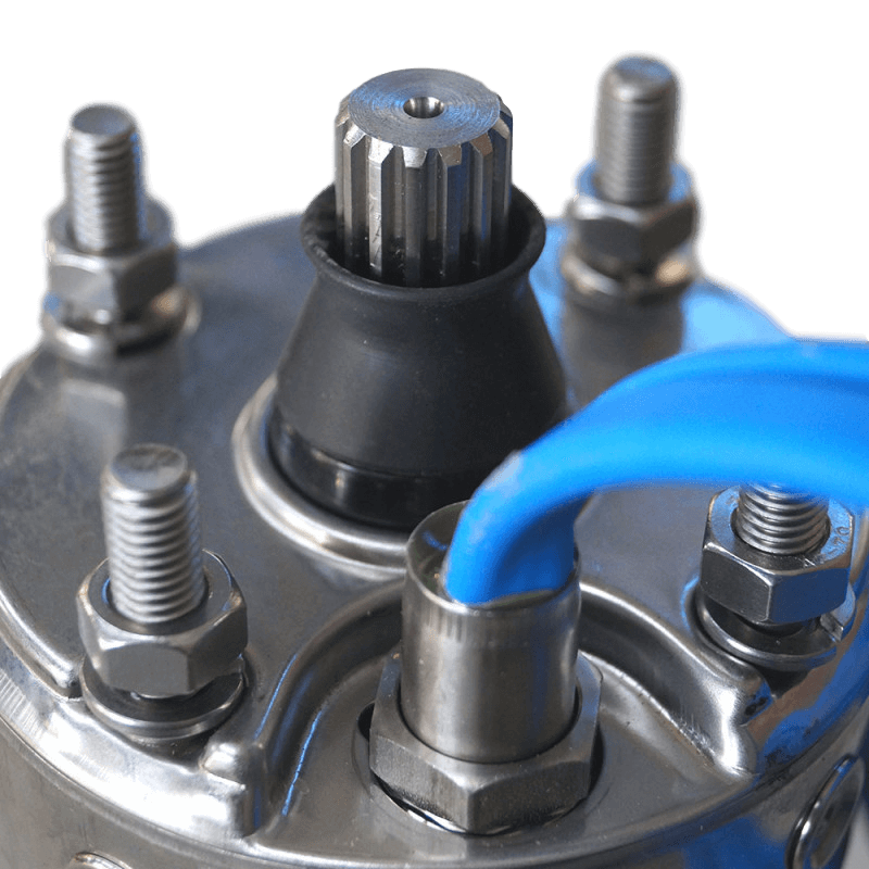 Pompe immergée 4" 2.2Kw/3cv Tur.INOX - gros débit