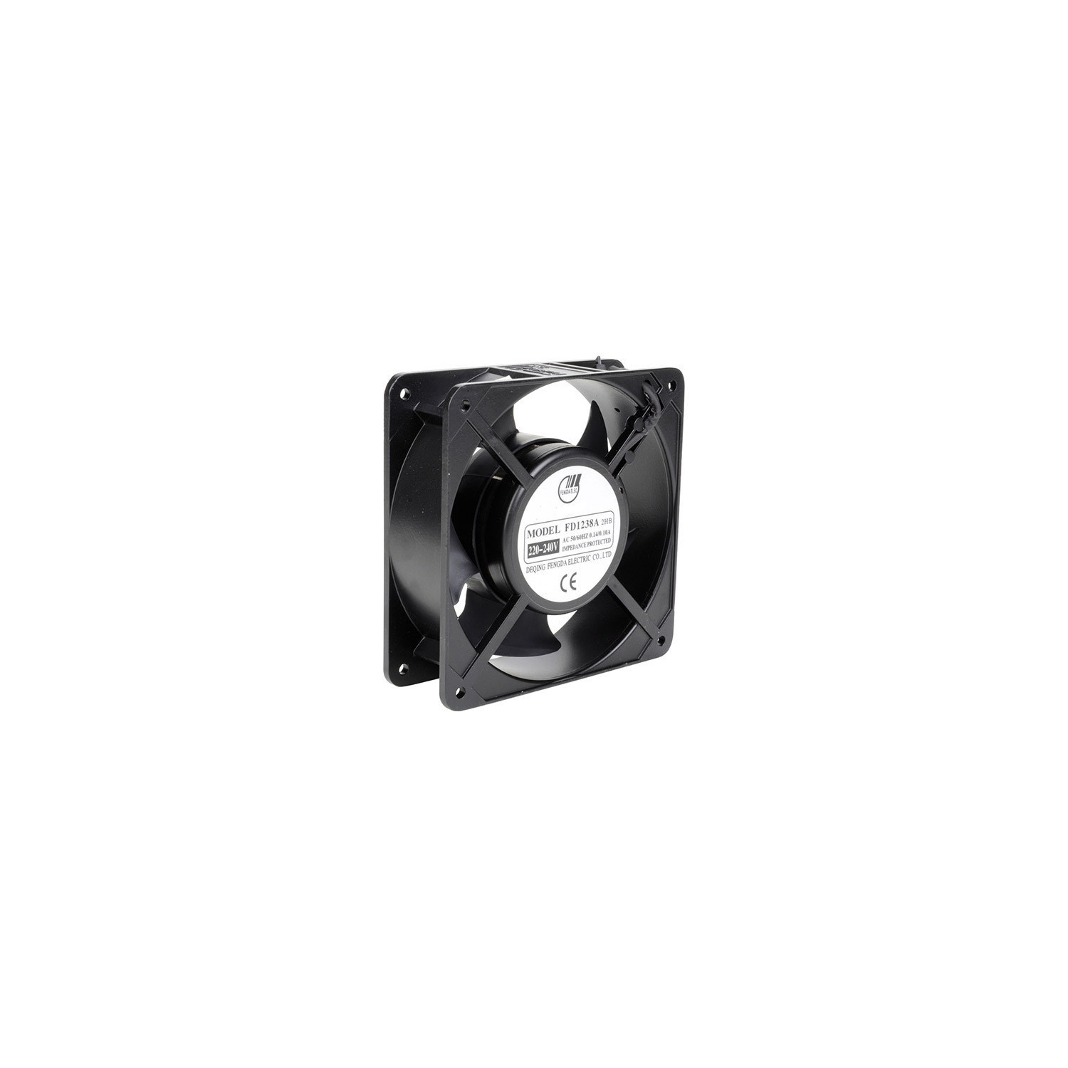 Ventilateur axial silencieux FD Carré 80x38
