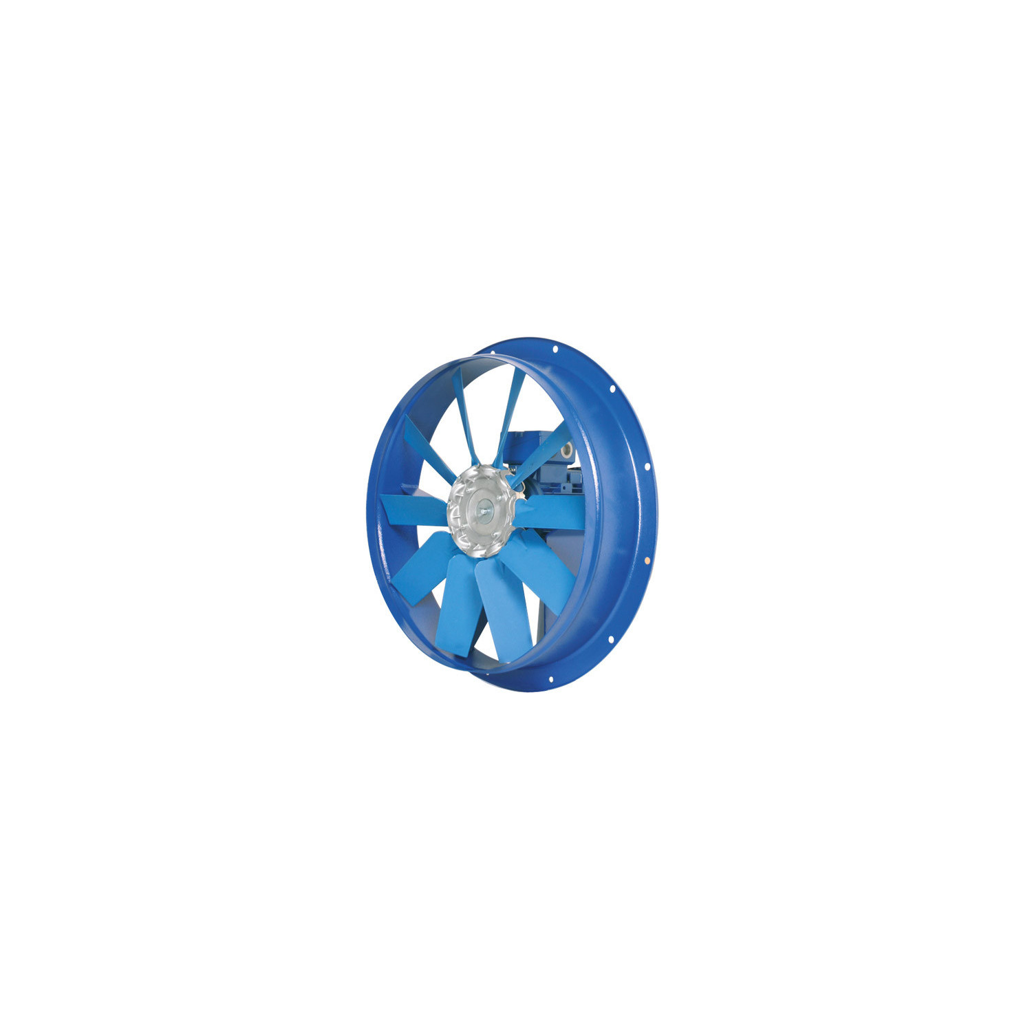 Ventilateur  axial, platine métallique HB Ø100T655 400 V Triphasé
