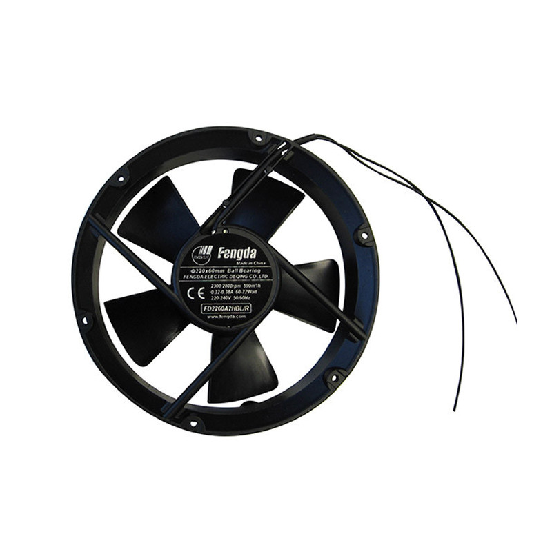 Ventilateur axial silencieux FD Circulaire Ø172