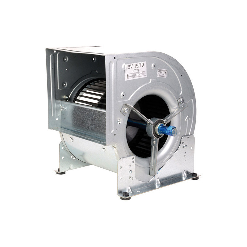 Ventilateur double ouïe à action arbre nu BV Ø1919