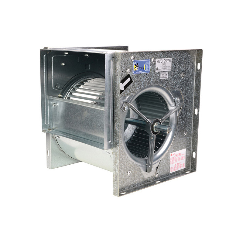 Ventilateur double ouïe à action arbre nu BVCR Ø5151