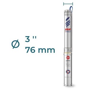 Pompe immergée 3 pouces : pompe de forage 3''
