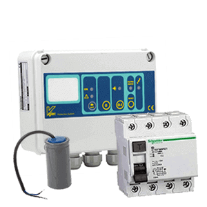 Accessoires électriques pilotage pompes et moteurs