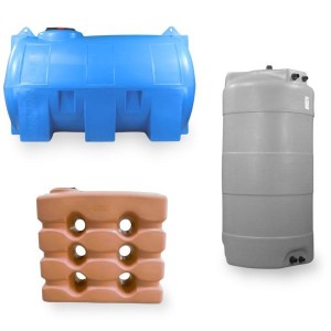 Cuve polyéthylène récupération d'eau de pluie : réservoir plastique PE