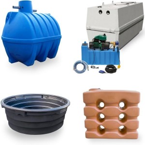 Cuve eau de pluie : cuve de récupération d'eau pluviale