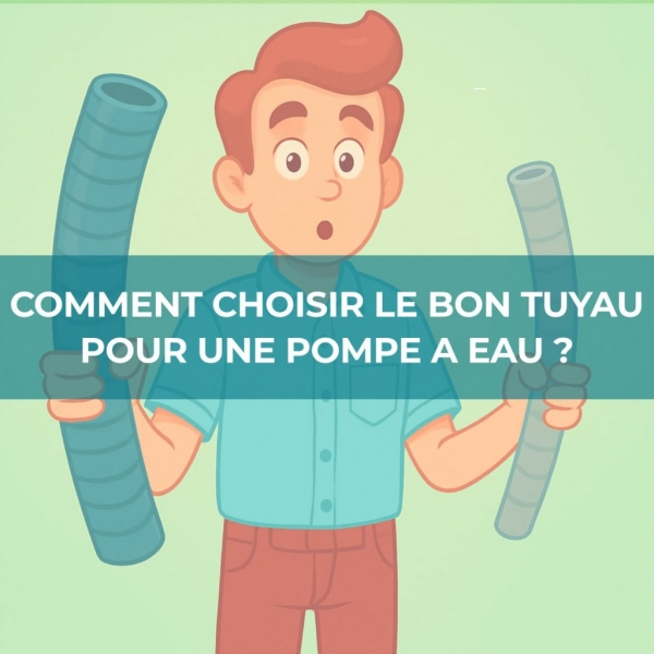Quel tuyau choisir pour une pompe à eau ?