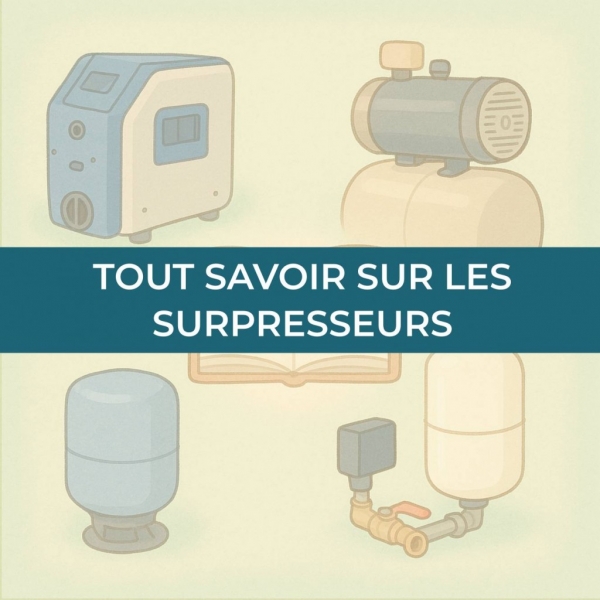 Qu'est-ce qu'un surpresseur d'eau et à quoi sert-il ?